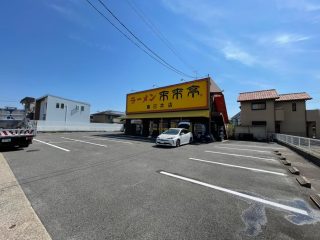 愛知県　春日井市　飲食店駐車場　塗り替え工事